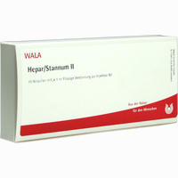 Hepar/stannum Ii Ampullen 10 x 1 ml