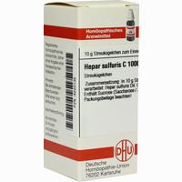 Hepar Sulfuris C1000 Globuli 10 g
