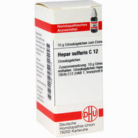 Hepar Sulfuris C12 Globuli 10 g