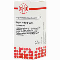 Hepar Sulfuris C30 Globuli 10 g