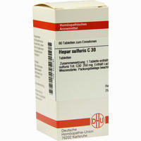 Hepar Sulfuris C30 Tabletten 80 Stück