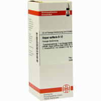 Hepar Sulfuris D12 Dilution 50 ml