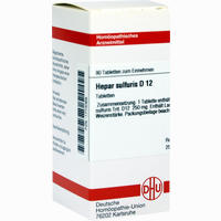 Hepar Sulfuris D12 Tabletten 80 Stück