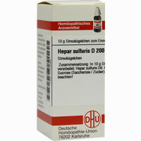 Hepar Sulfuris D200 Globuli 10 g