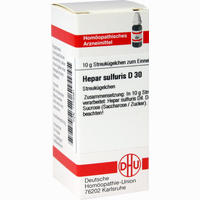 Hepar Sulfuris D30 Globuli 10 g