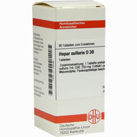 Hepar Sulfuris D30 Tabletten 80 Stück