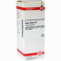Hepar Sulfuris D8 Dilution 50 ml