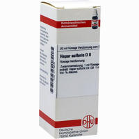 Hepar Sulfuris D8 Dilution Dhu-arzneimittel 20 ml