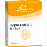 Hepar Sulfuris Similiaplex Tabletten 100 Stück