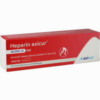 Heparin Axicur 30.000 I.e. Gel Gel AXICORP PHARMA 100 g