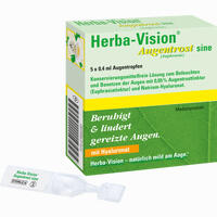 Herba- Vision Augentrost Sine Augentropfen 5 x 0.4 ml