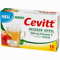 Hermes Cevitt Heißer Apfel Granulat 14 Stück