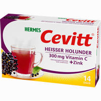 Hermes Cevitt Heißer Holunder Granulat 14 Stück
