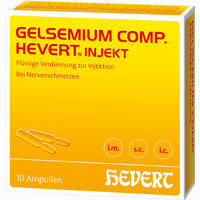 Hevert Gelsemium Comp. Injekt Ampullen 10 Stück
