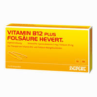 Hevert Vitamin B12 + Folsäure Ampullen 10 x 2 ml