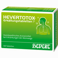 Hevertotox Erkältungstabletten P 100 Stück