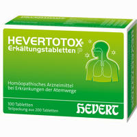 Hevertotox Erkältungstabletten P 200 Stück