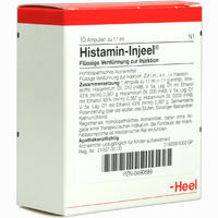 Histamin- Injeel Ampullen 10 Stück