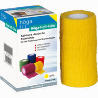 Höga- Haft- Color 10cm X 4m Gelb Binde 1 Stück