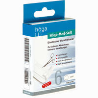 Hoega Med Soft Wundpflaster 6cmx1m 1 Stück