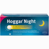 Hoggar Night 25 Mg Schmelztabletten 10 Stück