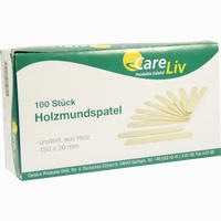 Holzmundspatel 15cm CareLiv 100 Stück