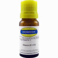 Homeda Vitamin B 1 C12 Globuli 10 g