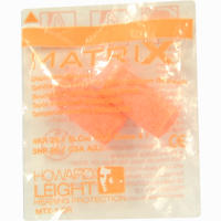 Howard Leight Matrix Orange Gehörschutzstöpsel 2 Stück