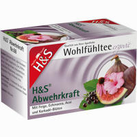 H&s Abwehrkraft Filterbeutel 20 Stück