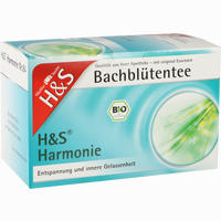H&s Bio Bachblüten Harmonie Filterbeutel 20 Stück