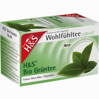 H&s Bio Grüntee Filterbeutel 20 Stück