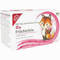 H&s Früchtefein (bio Baby- und Kindertee) Filterbeutel 20 Stück