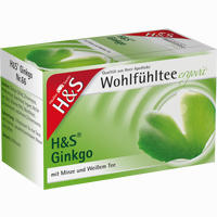 H&s Ginkgo Kräutermischung Filterbeutel 20 Stück