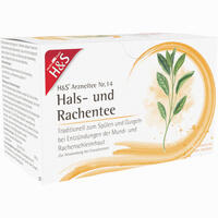 H&s Hals- und Rachentee Filterbeutel 20 Stück