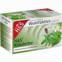 H&s Kräutertee Mischung Filterbeutel 20 Stück