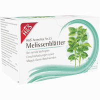 H&s Melissenblätter Filterbeutel 20 Stück