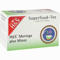 H&s Moringa Plus Minze Filterbeutel 20 Stück
