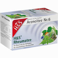 H&s Rheumatee Filterbeutel 20 Stück