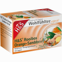 H&s Rooibos Orange- Sanddorn Filterbeutel 20 Stück