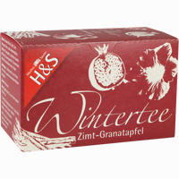 H&s Wintertee Zimt- Granatapfel Filterbeutel 20 Stück