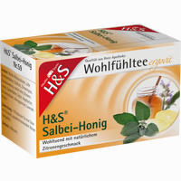 H&s Wohlfühltee Salbei- Honig mit Zitrone Filterbeutel 20 Stück