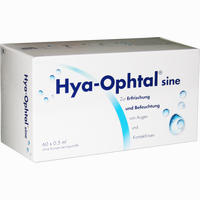 Hya- Ophtal Sine Augentropfen 60 x 0.5 ml
