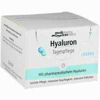Hyaluron Tagespflege Legere im Tiegel Creme 50 ml