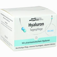 Hyaluron Tagespflege Riche im Tiegel Creme 50 ml