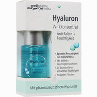 Hyaluron Wirkkonzentrat Anti- Falten+feuchtigkeit 13 ml