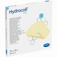Hydrocoll Thin 15x15cm Hydrokolloidverband 5 Stück