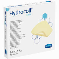 Hydrocoll Thin 7,5x7,5cm Hydrokolloidverband 10 Stück
