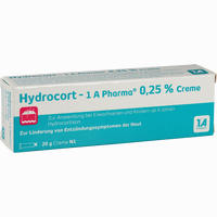 Hydrocort - 1 A Pharma 0. 25 % Creme 20 g