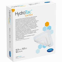 Hydrotac Comfort Schaumverband 12.5x12.5cm Steril 10 Stück