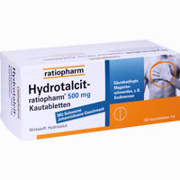 Hydrotalcit- Ratiopharm 500mg Kautabletten 100 Stück
